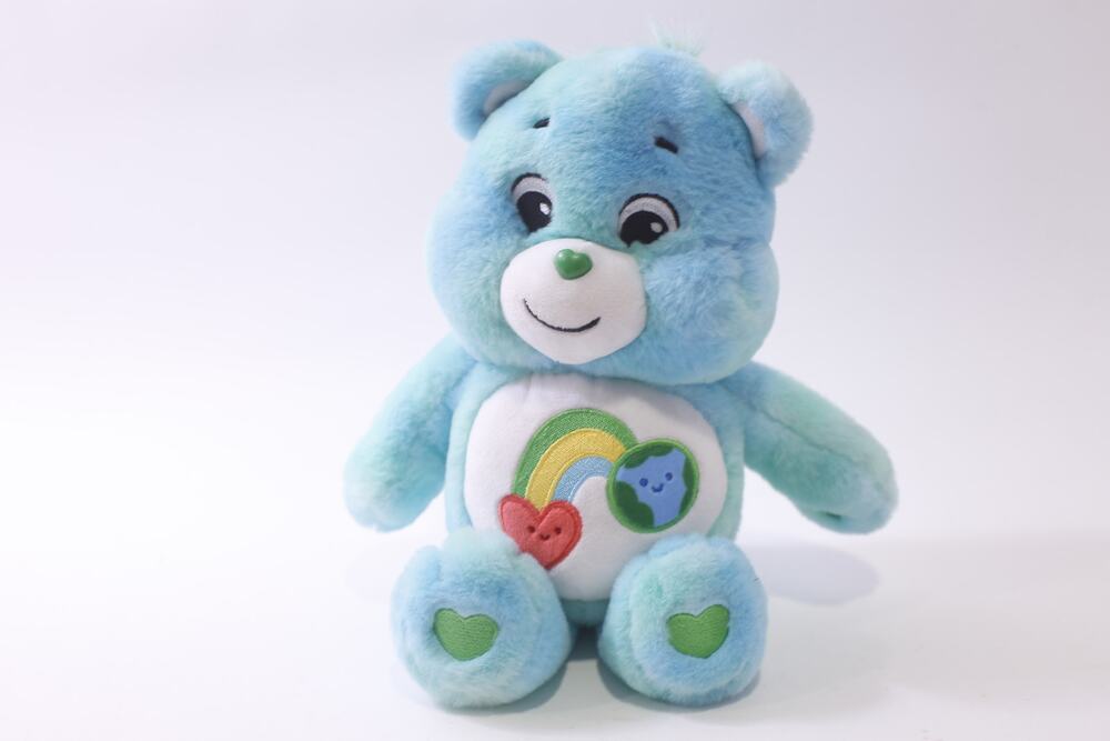 Basic Fun, Care Bears, I Care Bear, Plush, Blue, Stuffed Animal, ~ 260112-WH 896
